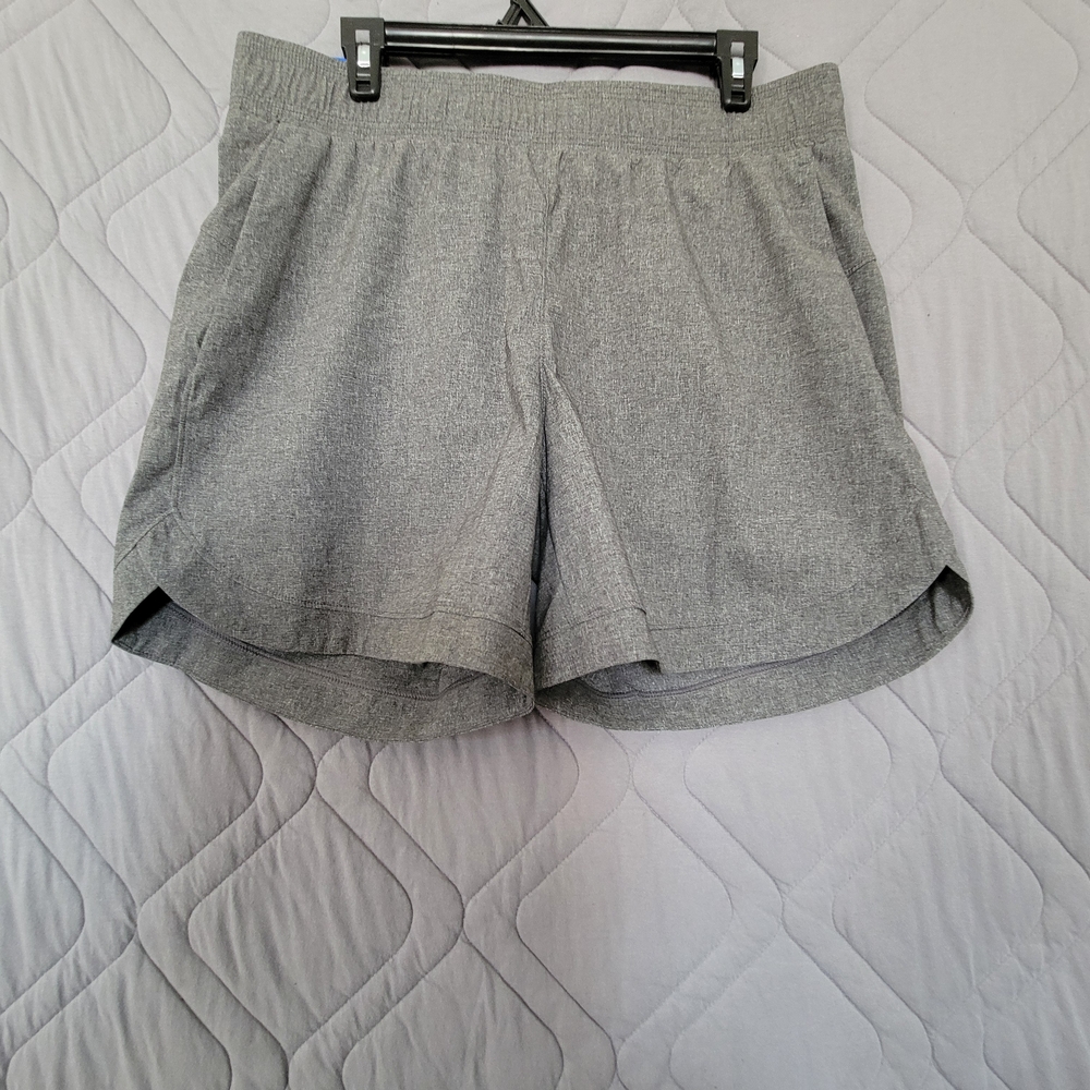 Tuff Athletics Women's Heather Gray Athletic Shorts